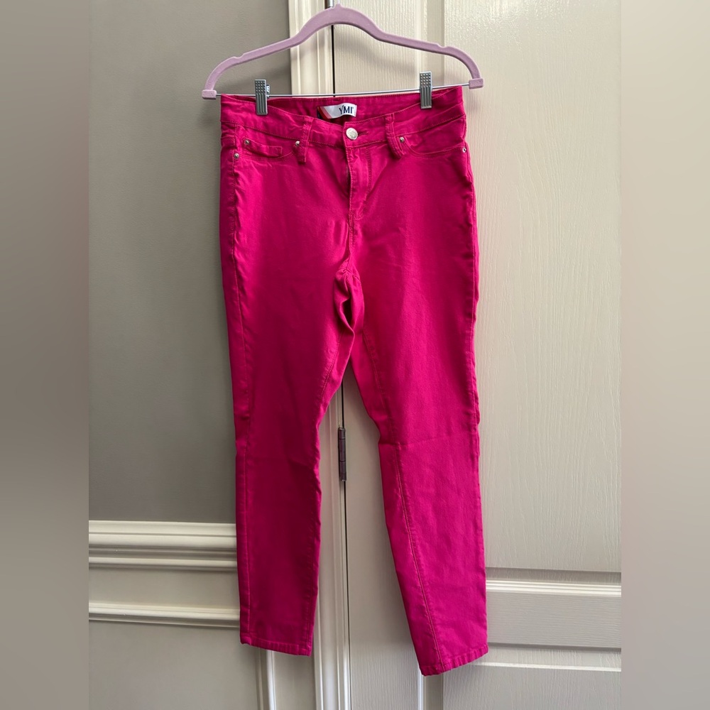 YMI Taste the Rainbow Mid Rise
Hyper Stretch Skinny Jeans
